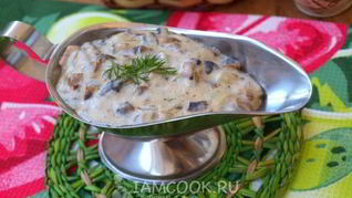 Рецепт грибных соусов