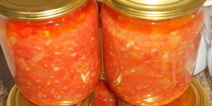 Шаг 4: салата-соуса с кабачками