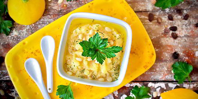 Рецепт скордалии — картофельного соуса из греции