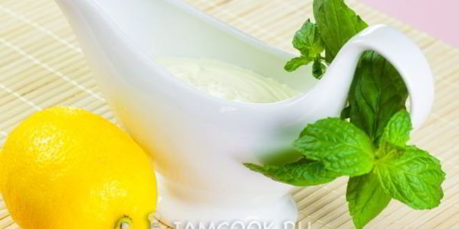 Рецепт сливочно-лимонного соус