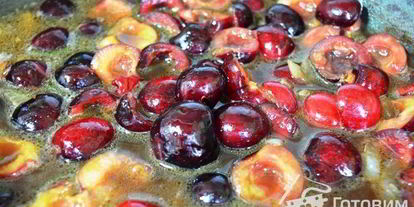 Шаг 2: соуса черешневого к мясу