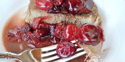 Шаг 4: соуса черешневого к мясу