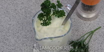 Шаг 6: соуса для шаурмы чесночный