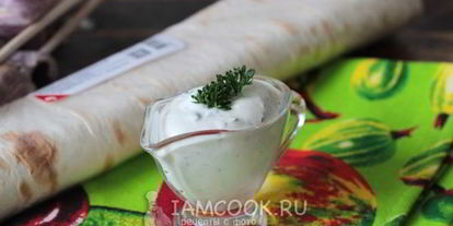 Шаг 9: соуса для шаурмы чесночный