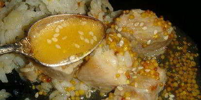 Шаг 5: соуса из апельсинов к мясу