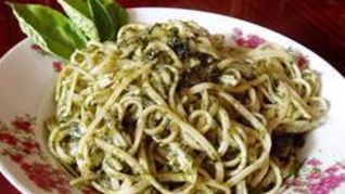 Рецепт Макарон с соусом песто