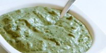 Шаг 2: песто из авокадо