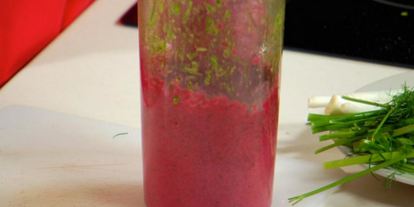 Шаг 2: песто из свеклы