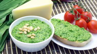 Рецепт Соуса Песто из черемши