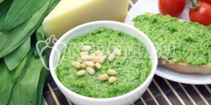 Шаг 8: соуса песто иза черемшей