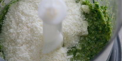 Шаг 5: соуса песто с черемшой