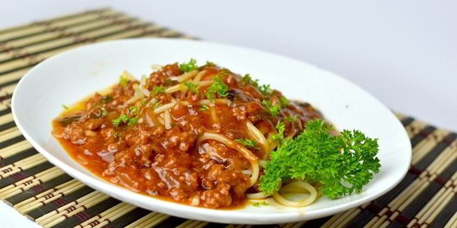 Рецепт соуса с фаршем для спагетти