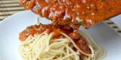 Шаг 5: соуса с фаршем для спагетти