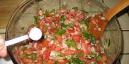 Шаг 3: сальсы