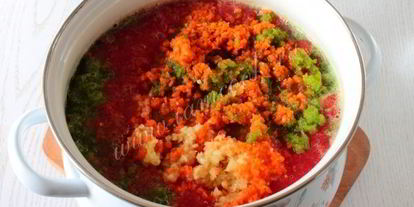 Шаг 3: соуса сацебели на зиму