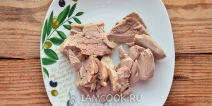 Шаг 5: сациви из индейки