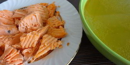 Шаг 1: сациви из рыбы