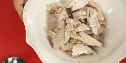 Шаг 3: сациви с курицей