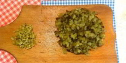 Шаг 2: соуса тартар из сметаны