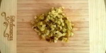 Шаг 3: соуса тартар с солеными огурцами