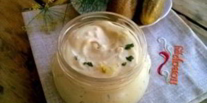 Шаг 4: соуса тартар с солеными огурцами