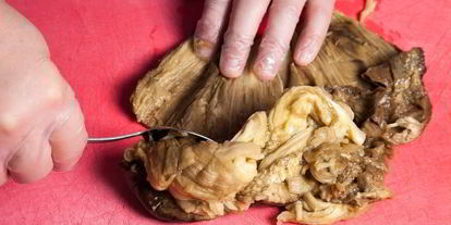 Шаг 1: тартара из баклажанов