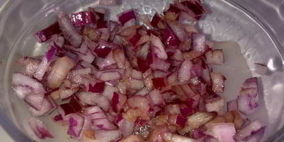 Шаг 3: тартара из слабосоленого лосося