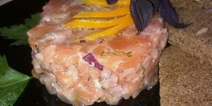 Шаг 8: тартара из слабосоленого лосося