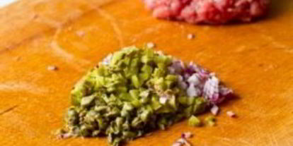 Шаг 1: тартара из телятины