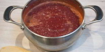 Шаг 2: соуса ткемали с красной сливой
