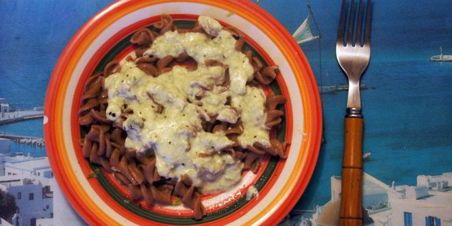 Рецепт Сырного соуса к макаронам