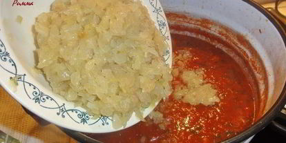 Шаг 9: томатного соуса для болоньезе