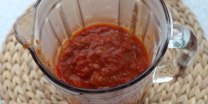 Шаг 4: томатного соуса из запеченных овощей