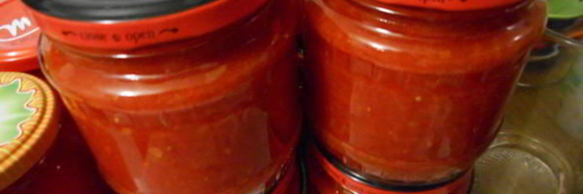 Рецепт Заправки красной из перца и томатов