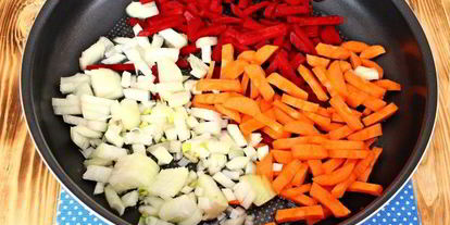 Шаг 6: борща без картошки с фасолью