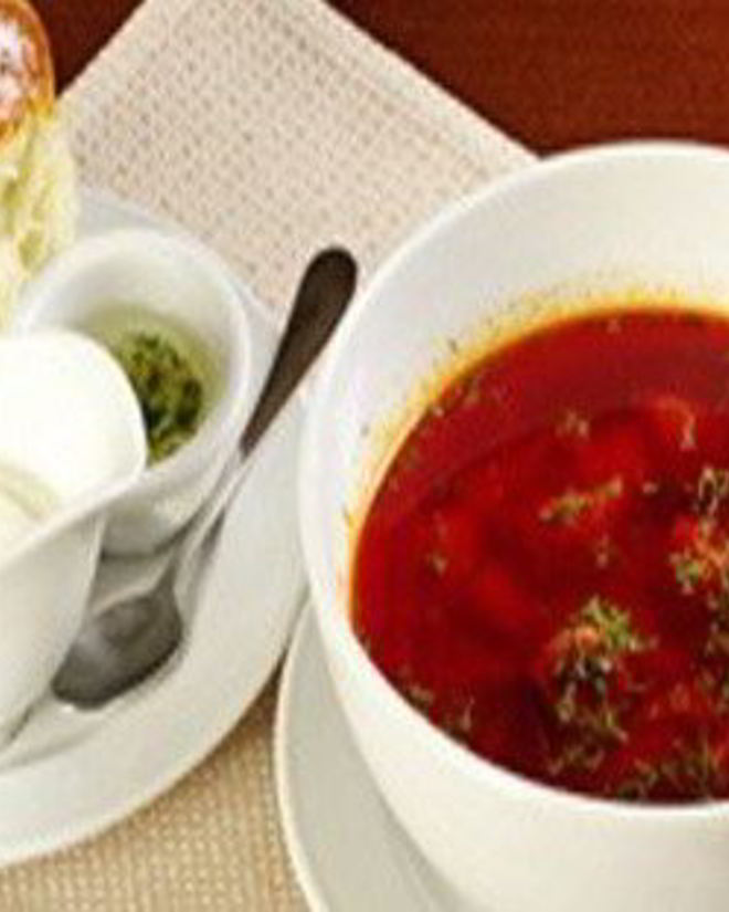 Рецепт борща из говядины и свинины