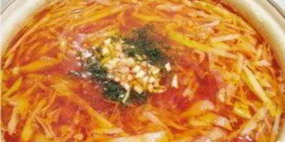 Шаг 10: борща на свиных ребрышках