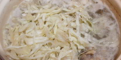 Шаг 4: борща с бараниной