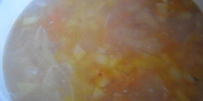 Шаг 4: борща с фасолью и яблоками