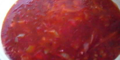 Шаг 5: борща с фасолью и яблоками