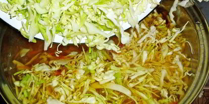 Шаг 11: борща с фасолью постный