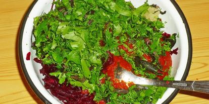 Шаг 14: борща с фасолью постный