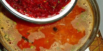 Шаг 15: борща с фасолью постный