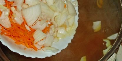 Шаг 9: борща с фасолью постный