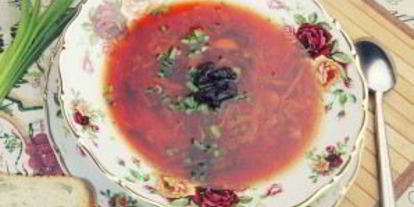 Шаг 3: борща с грибами и черносливом