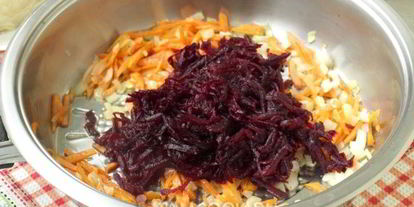 Шаг 6: борща с курицей и фасолью