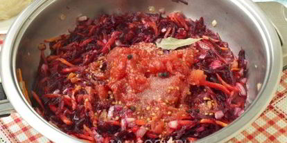 Шаг 7: борща с курицей и фасолью