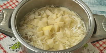 Шаг 10: борща с курицей и фасолью