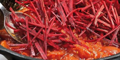 Шаг 3: борща с помидорами