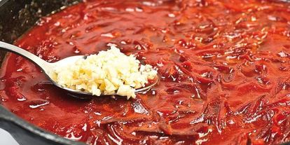 Шаг 7: борща с помидорами